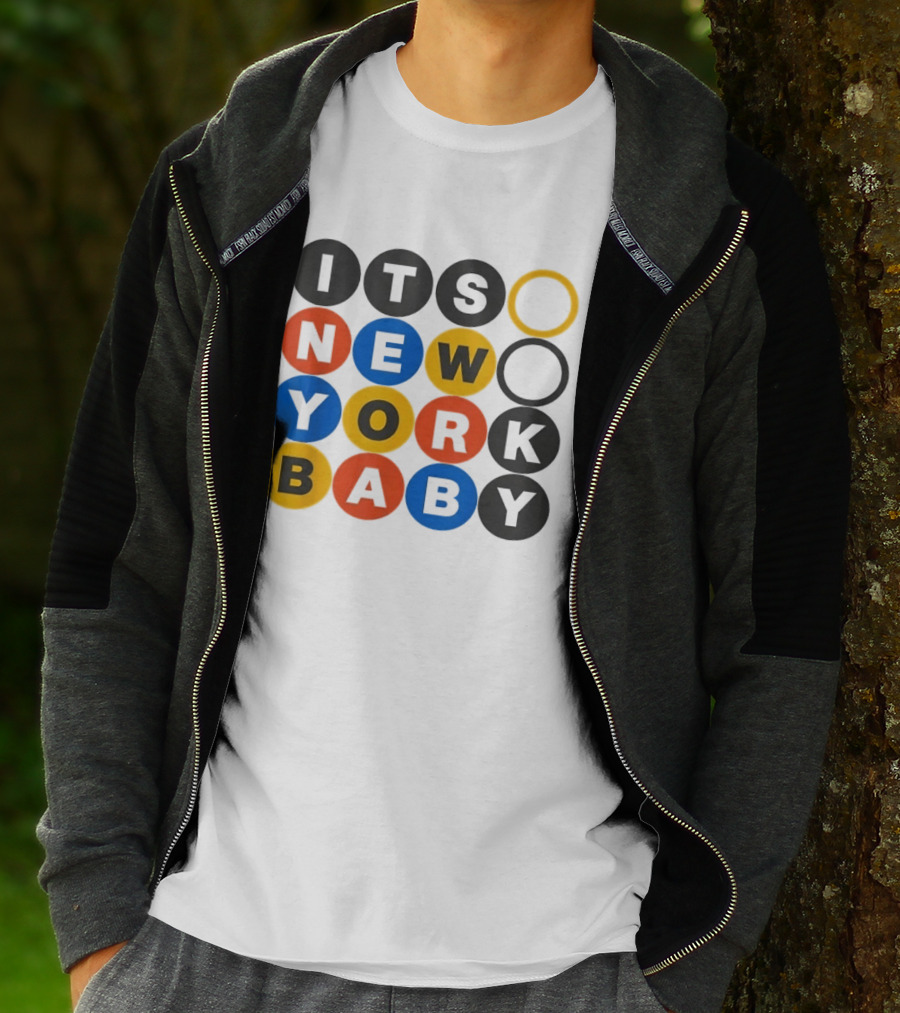 New York Baby Subway NYC Big Apple T-Shirt