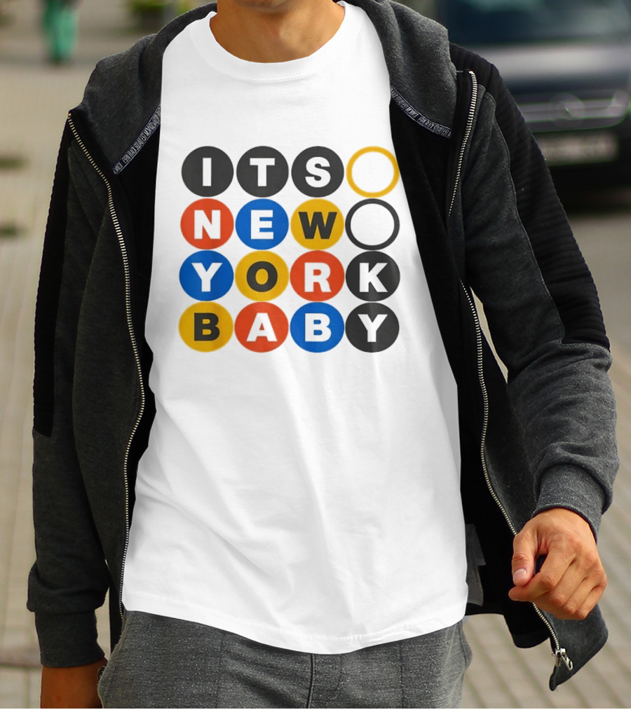 New York Baby Subway NYC Big Apple T-Shirt