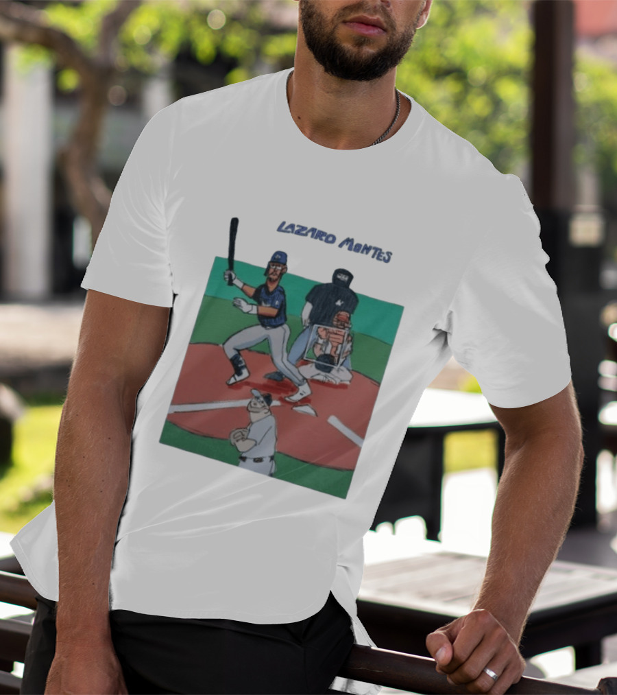 Lazaro Montes First MLB Homerun Fenway Park Baseball T-Shirt