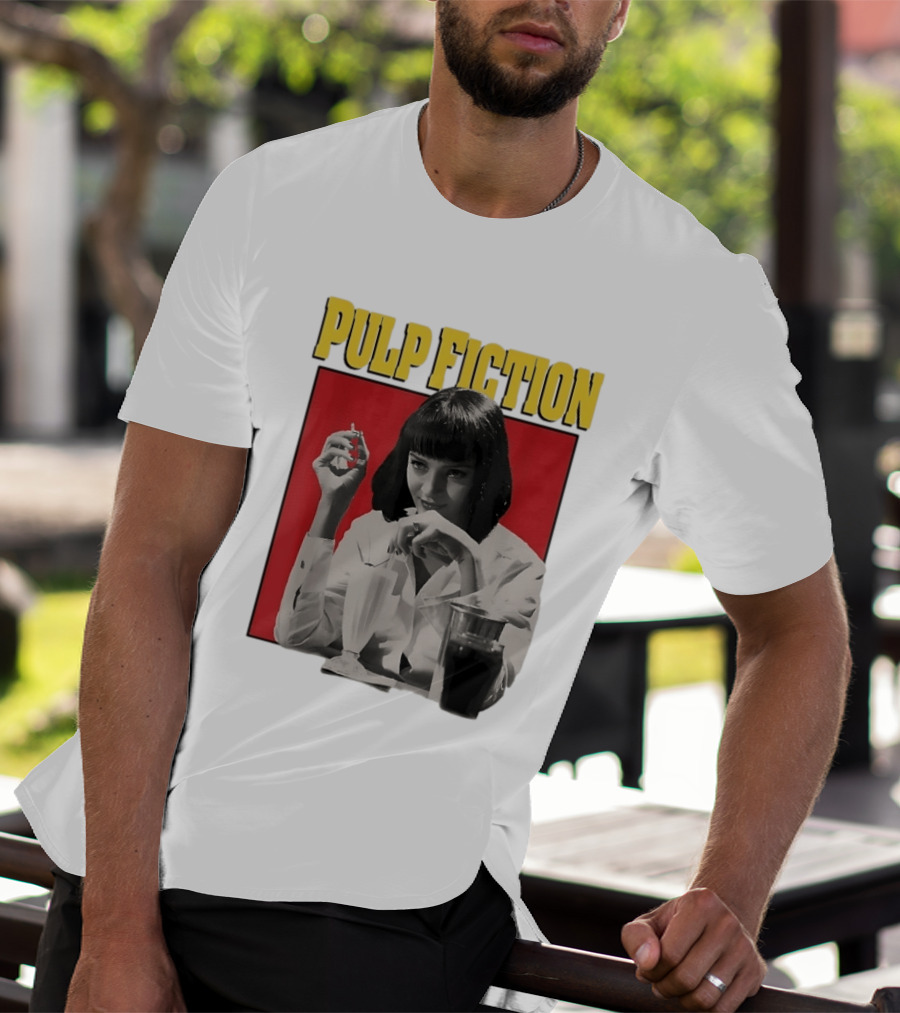 Pulp Fiction Mia Wallace Uma Thurman Quentin Tarantino T-Shirt
