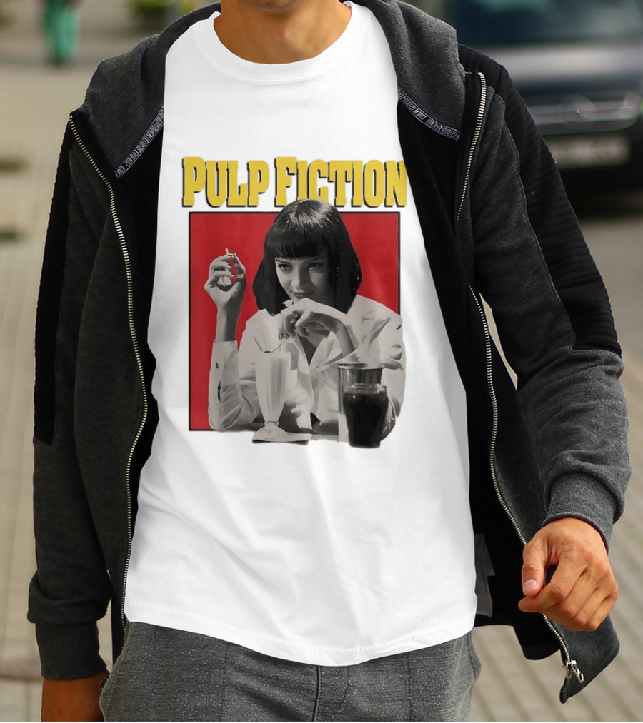 Pulp Fiction Mia Wallace Uma Thurman Quentin Tarantino T-Shirt