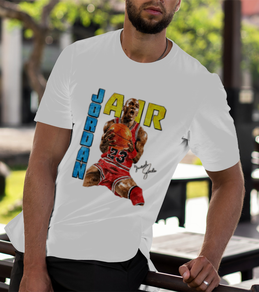 Jordan Air 23 Basketball Player Holding Ball T-Shirt