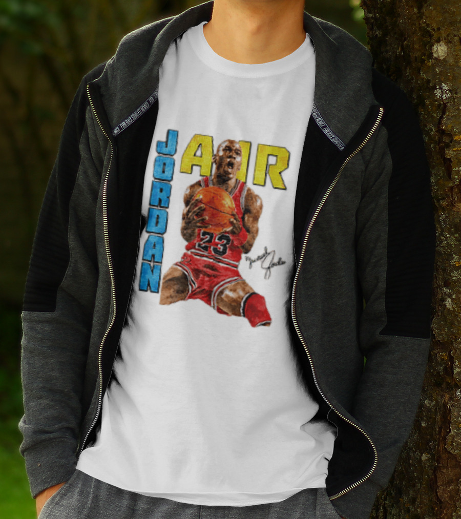 Jordan Air 23 Basketball Player Holding Ball T-Shirt