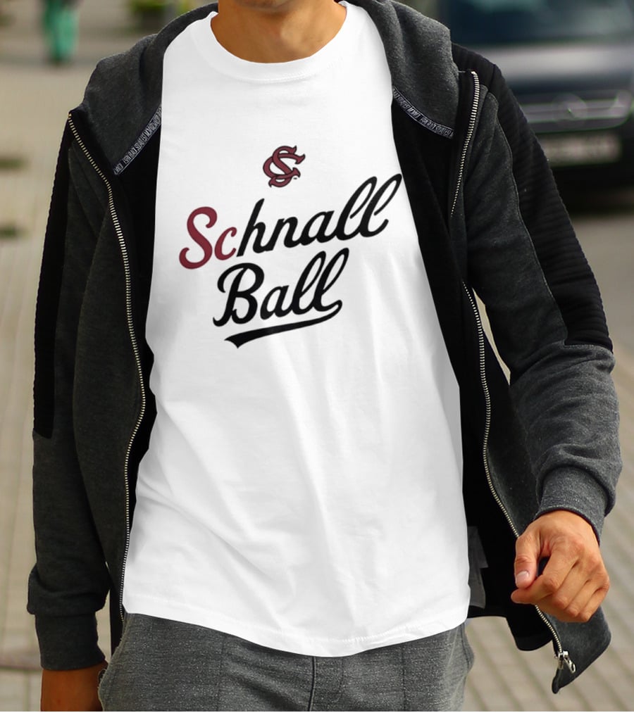 South Carolina Schnall Ball SC Gamecocks T-Shirt