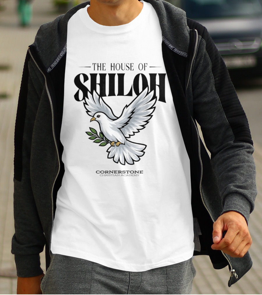 The House Of Shiloh Dove Cornerstone Christian Academy T-Shirt