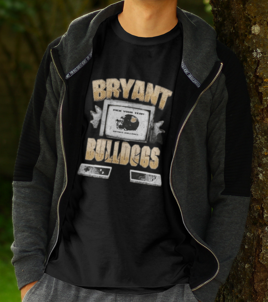 Bryant Bulldogs Pick Your Team Video Game Football Helmet T-Shirt