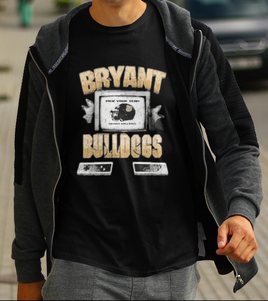 Bryant Bulldogs Pick Your Team Video Game Football Helmet T-Shirt