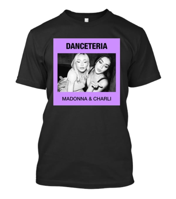 Danceteria Madonna & Charli Nostalgia 80s Club Scene T-Shirt