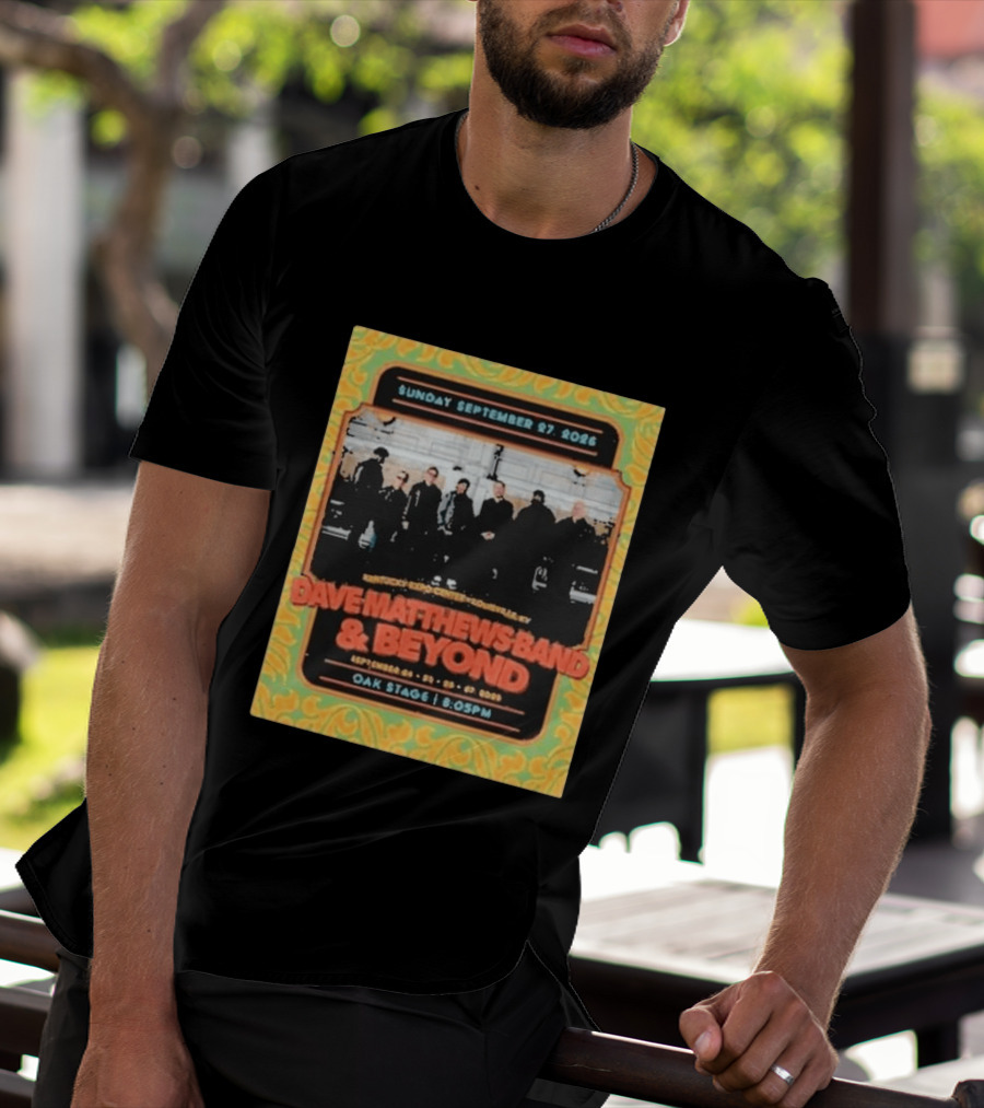 Dave Matthews Band And Beyond Live At Kentucky Expo Center Louisville September 24 27 2026 T-Shirt