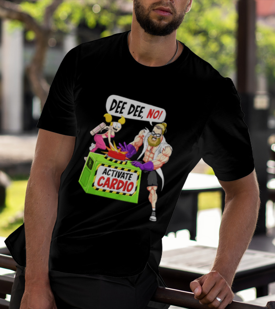 Dee Dee No Activate Cardio Dexters Laboratory Cartoon T-Shirt