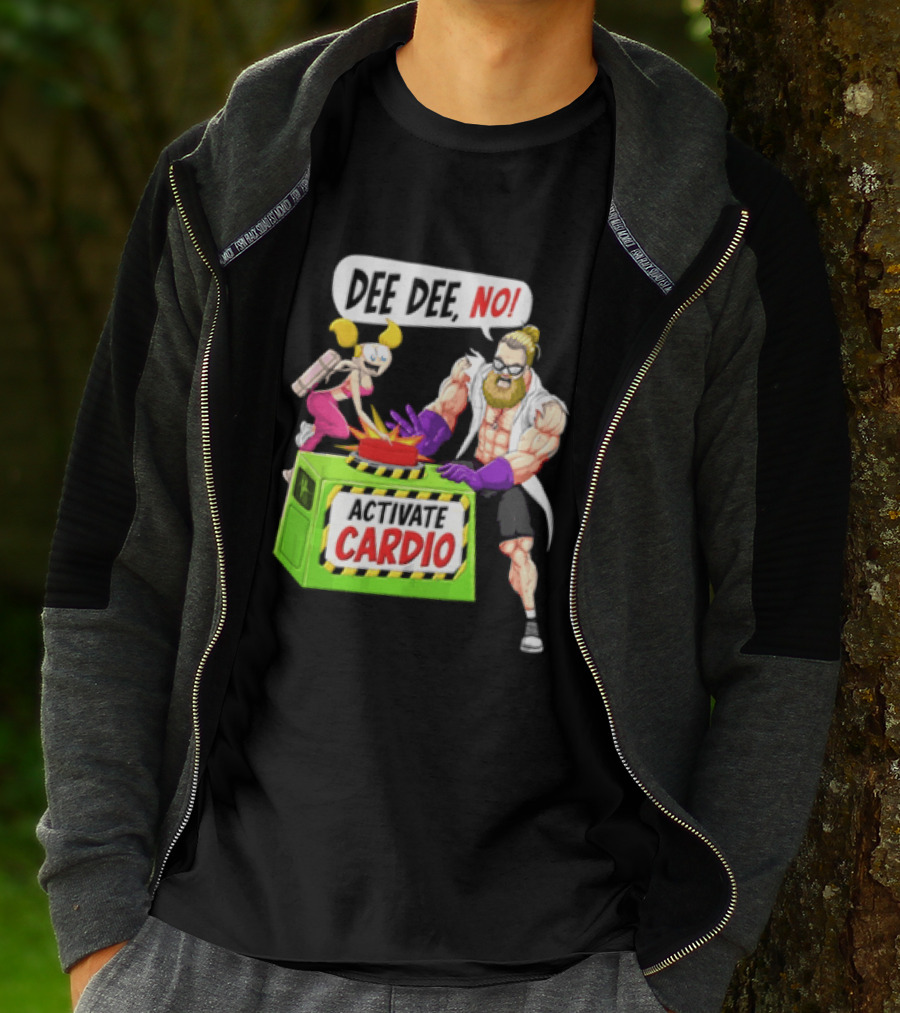 Dee Dee No Activate Cardio Dexters Laboratory Cartoon T-Shirt