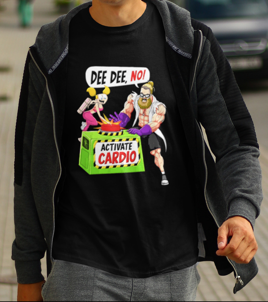 Dee Dee No Activate Cardio Dexters Laboratory Cartoon T-Shirt