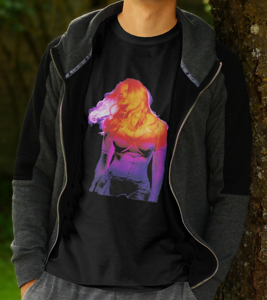 Madonna My Sins Are My Savior Neon Effect T-Shirt
