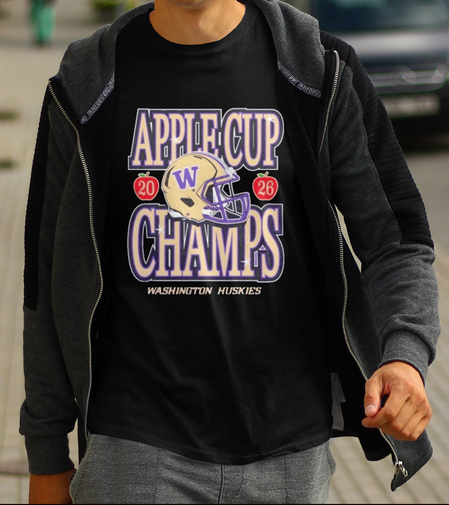 Washington Huskies Apple Cup 2026 T-Shirt