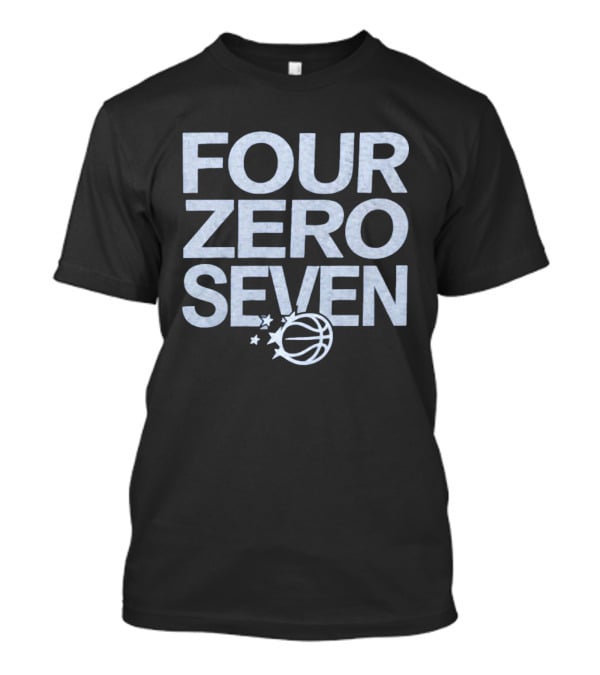 Four Zero Seven Basketball Stars T-Shirt