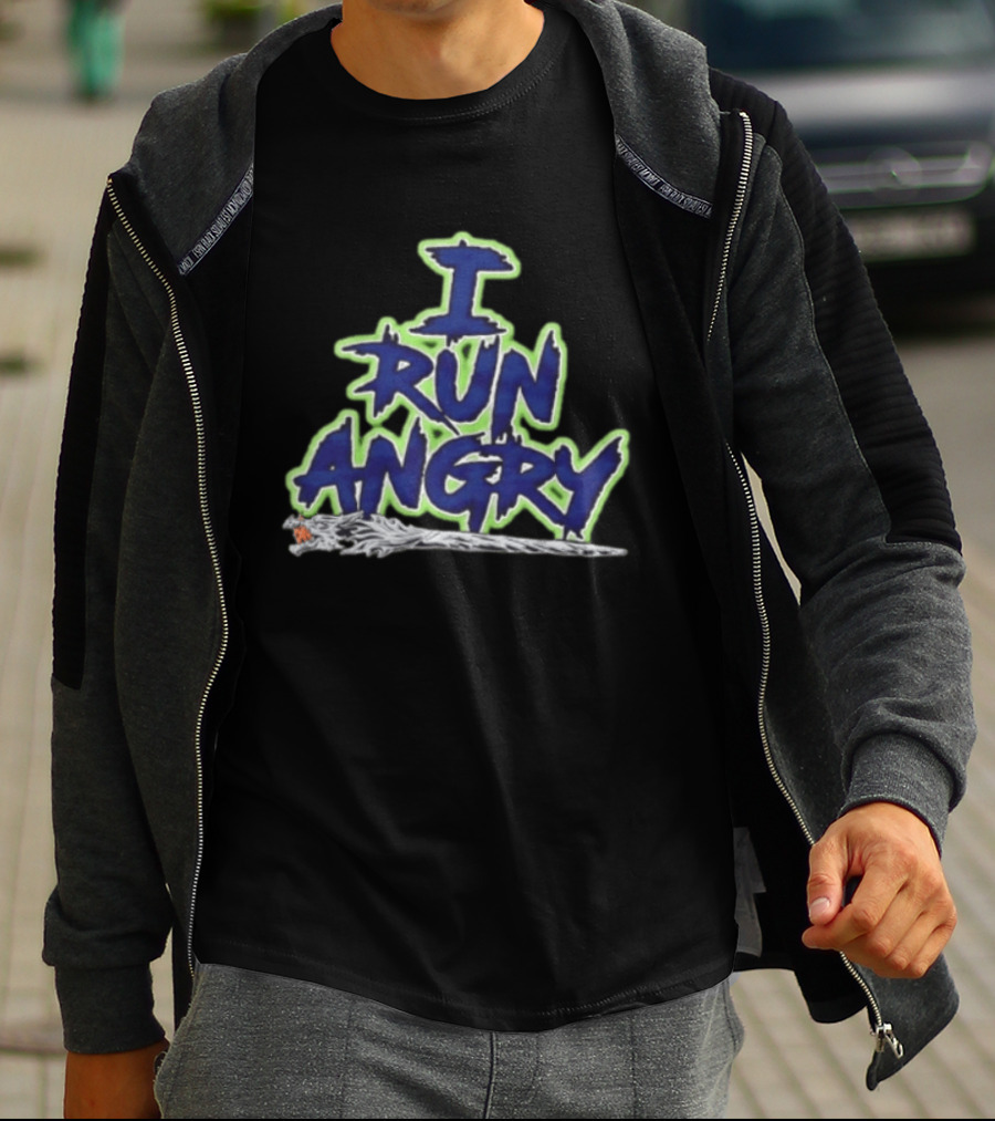 Seattle Seahawks I Run Angry 2026 T-Shirt