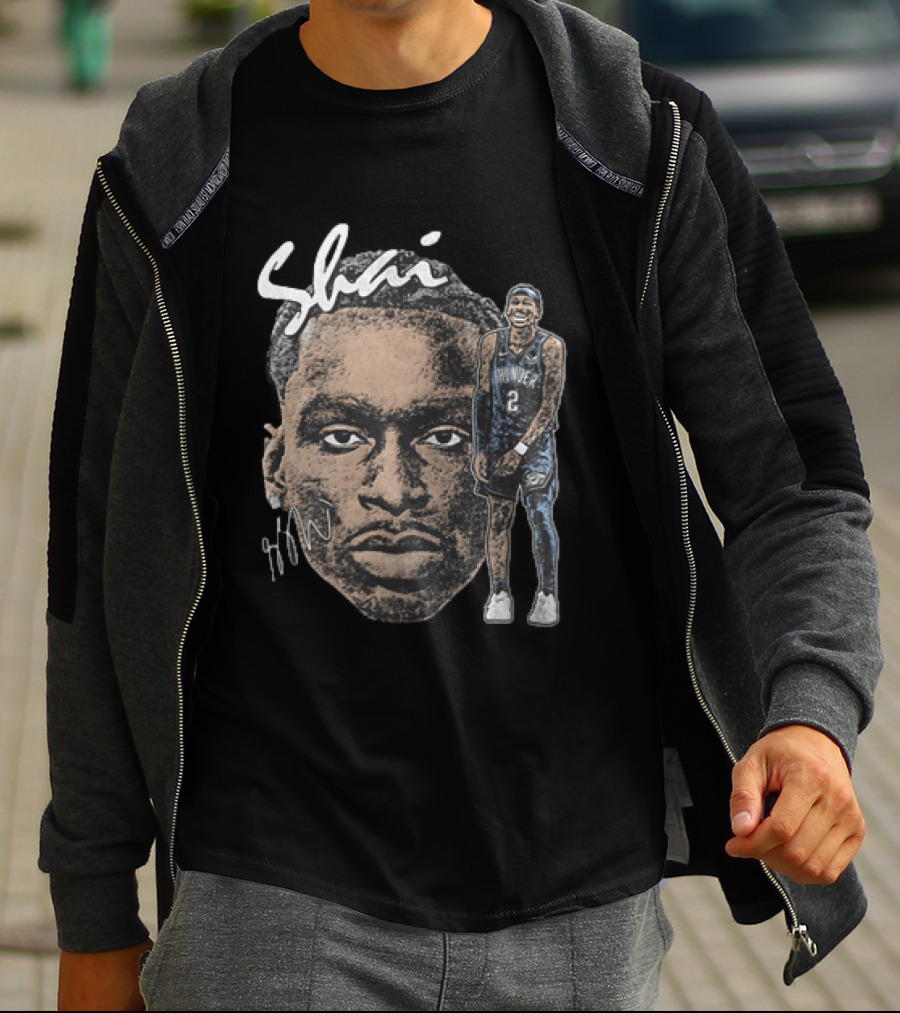 Shai Gilgeous Alexander Oklahoma City Thunder NBA Basketball T-Shirt