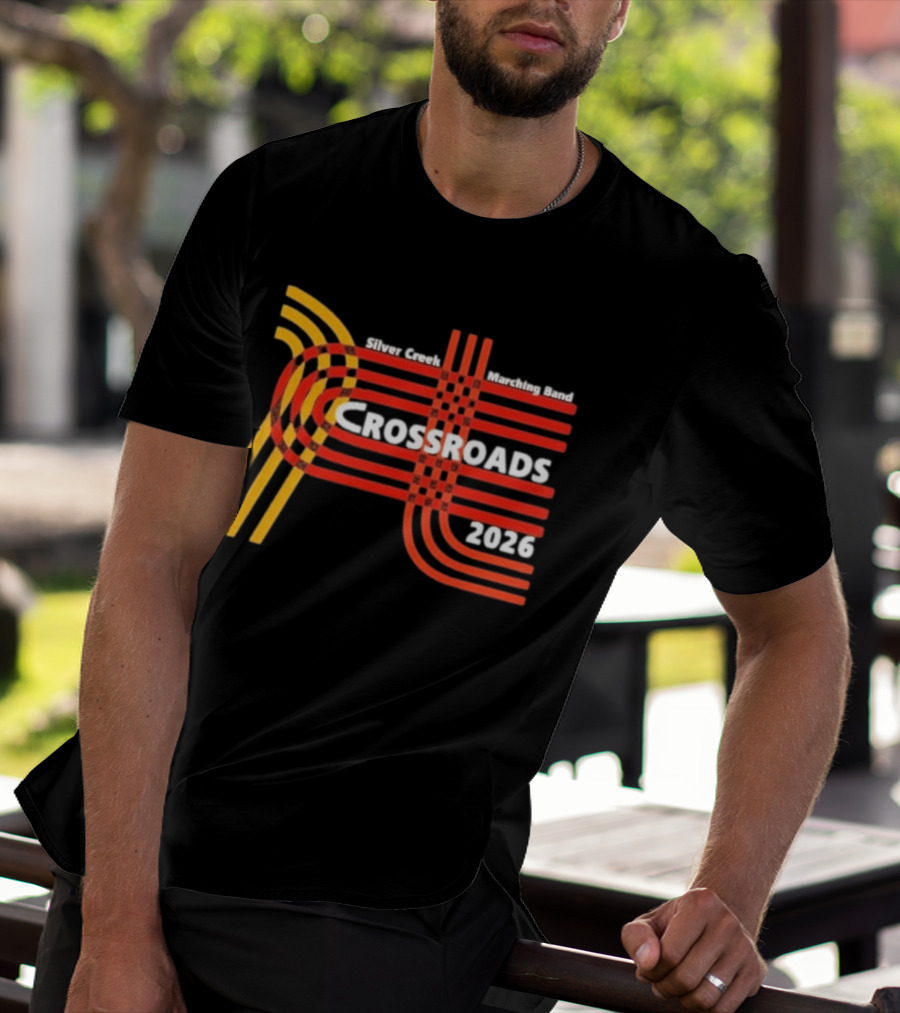 Silver Creek Marching Band Crossroads 2026 Intersection Pathway T-Shirt
