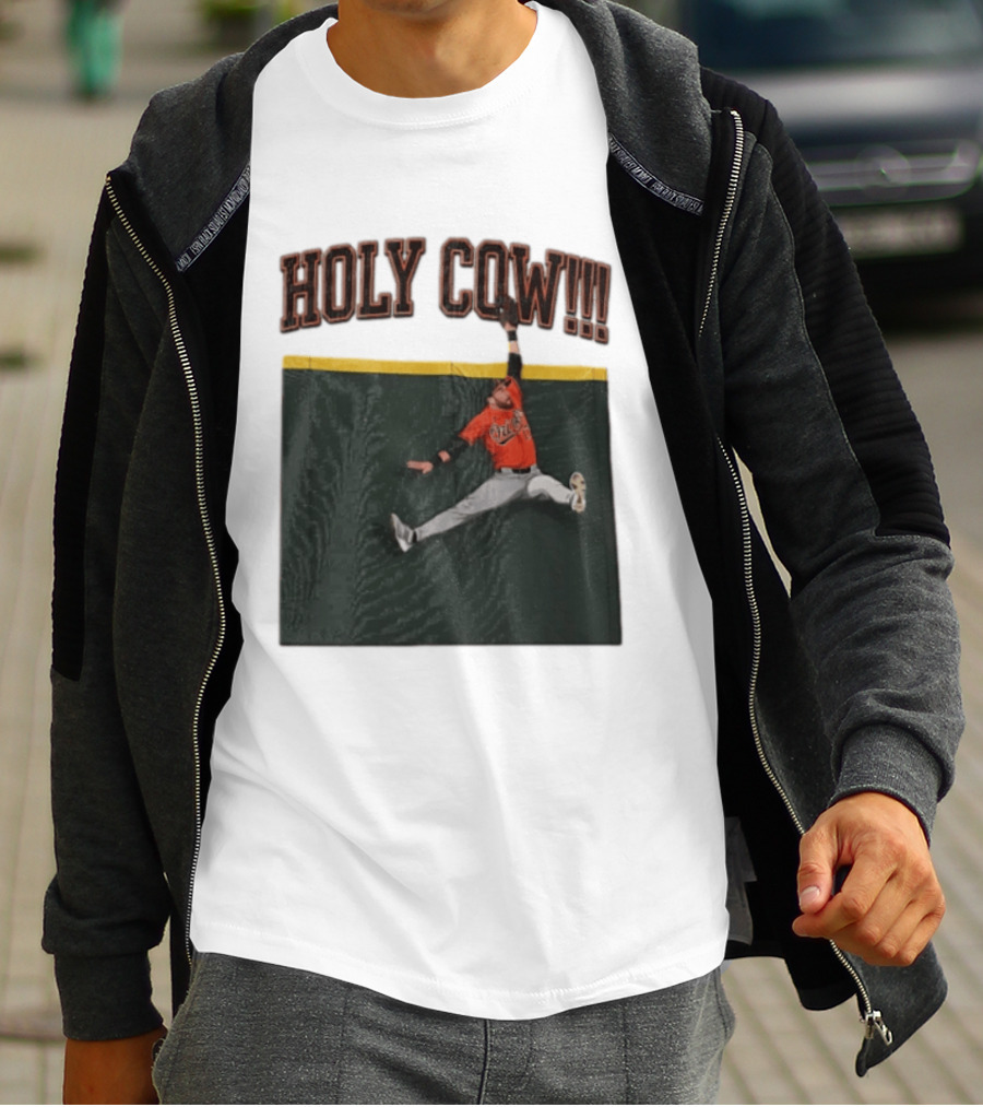 Holy Cow Colton Cowser Baltimore Orioles Catch 2026 T-Shirt