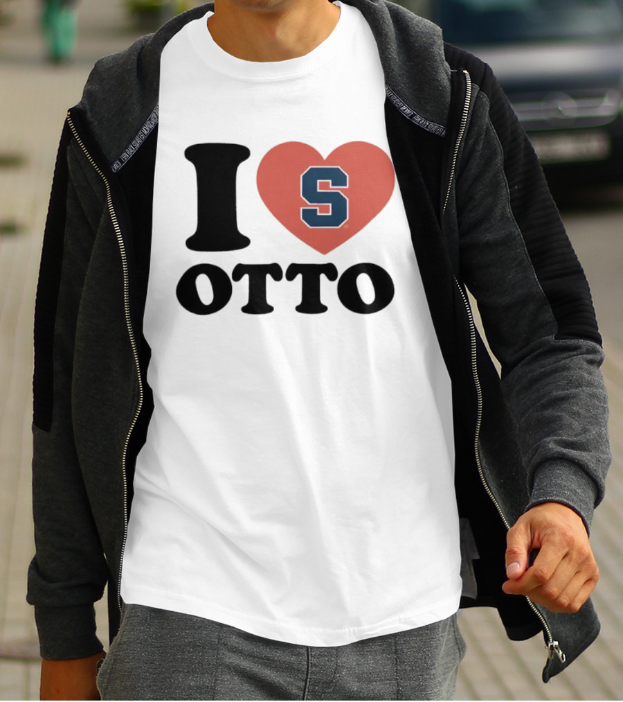 I Love Otto Syracuse University S Heart S T-Shirt