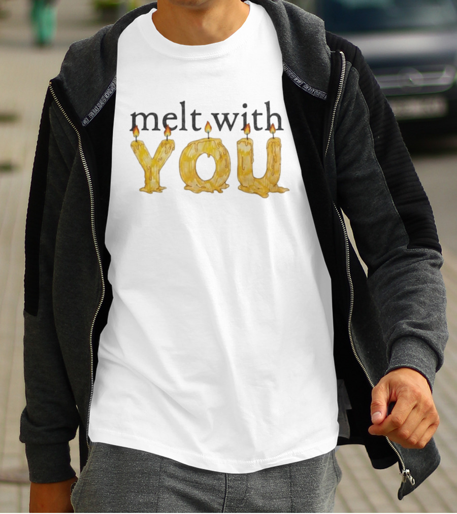 Olivia Rodrigo Melt With You Candle Wax Letters T-Shirt