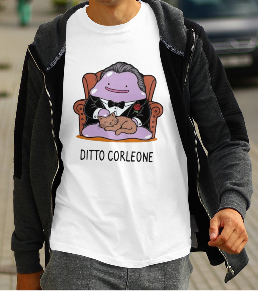 Ditto Corleone Pokémon Meets The Godfather T-Shirt