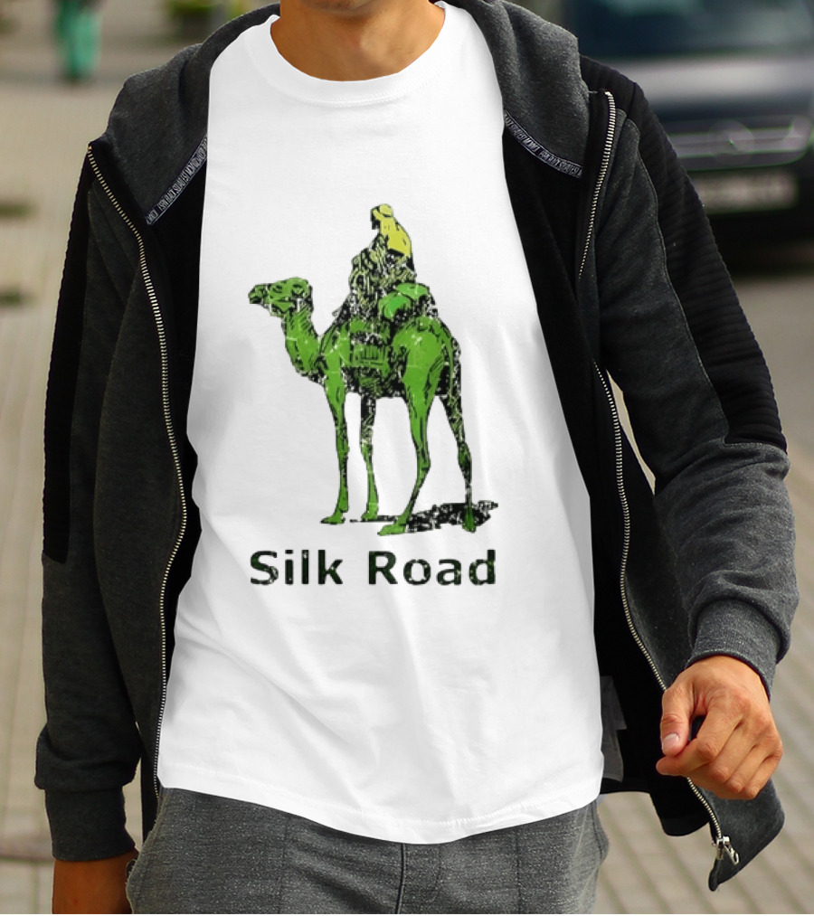 Silk Road Anonymous Marketplace Camel Dark Web T-Shirt