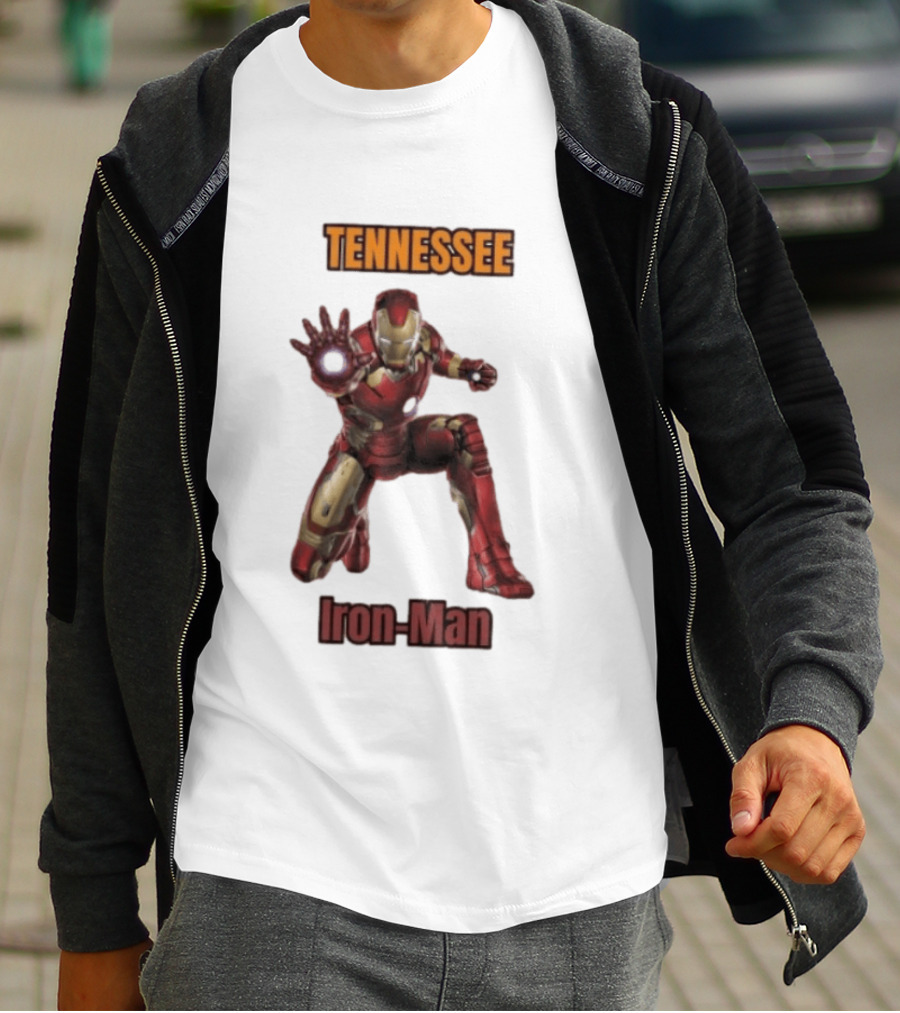 Tennessee Iron Man SEC Superheroes Vols T-Shirt