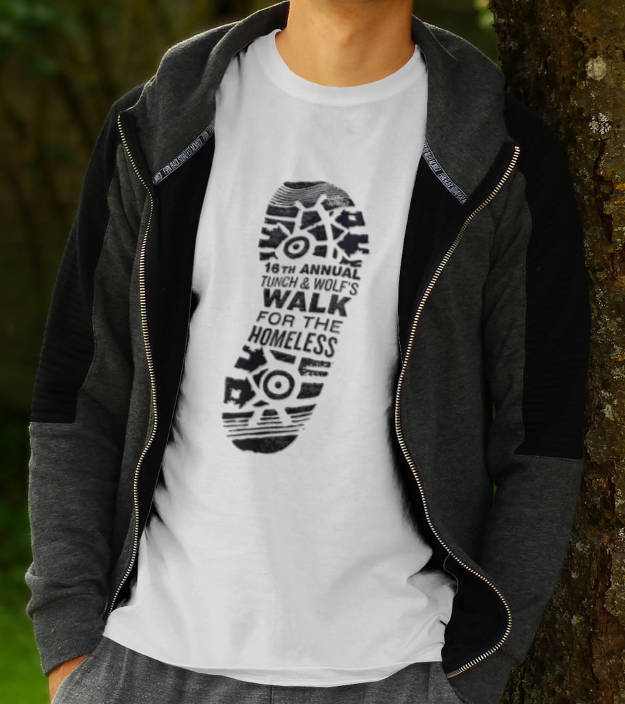 12th Annual Tunch And Wolf's Walk For The Homeless T-Shirt