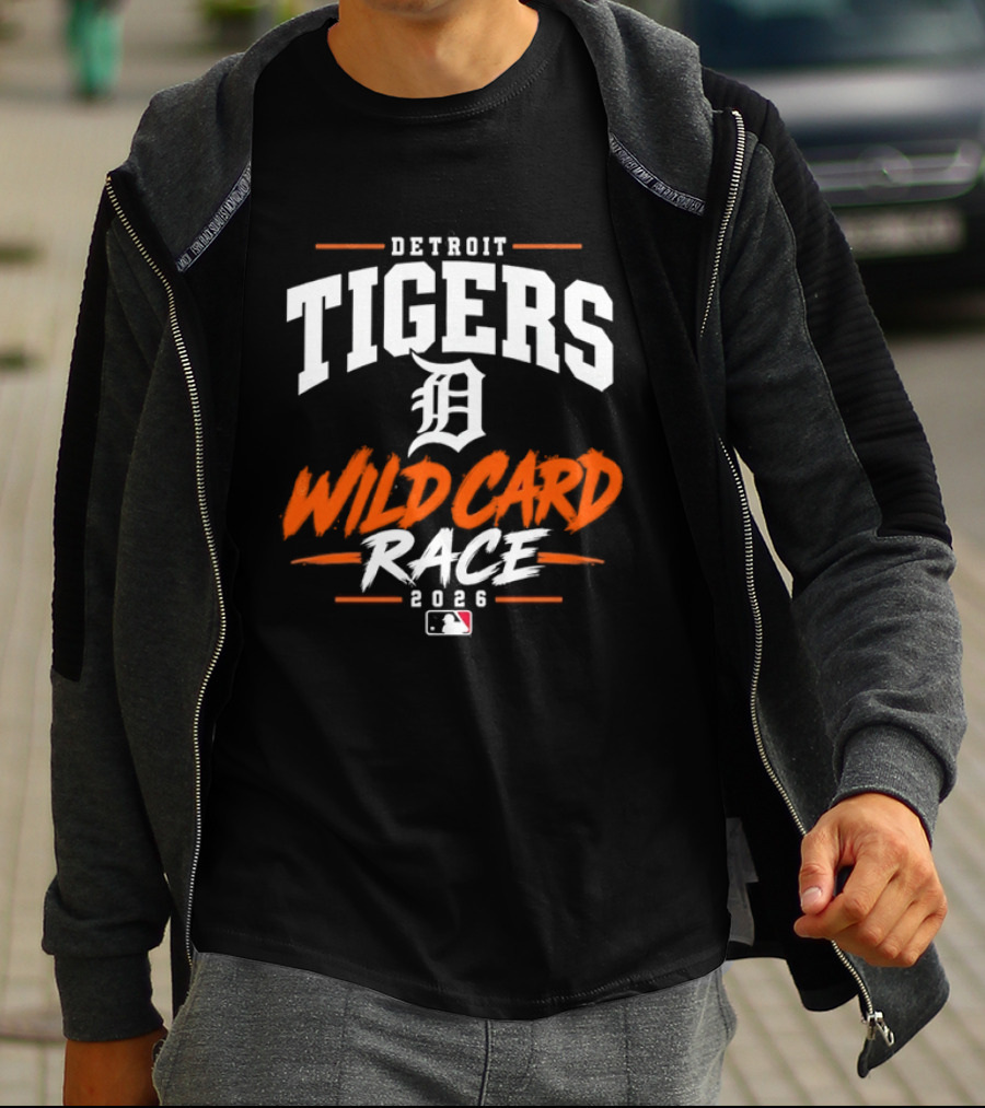 Detroit Tigers Wild Card Race 2026 MLB T-Shirt