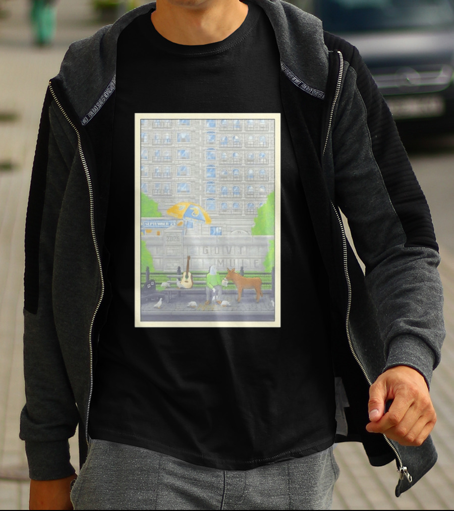 Govt Mule September 23 2026 New York City Concert Street Scene T-Shirt