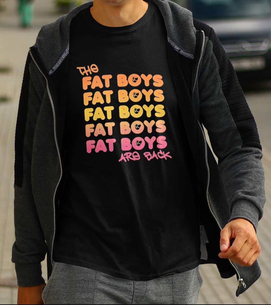 The Fat Boys Are Back 80s Hip Hop Rap Group T-Shirt