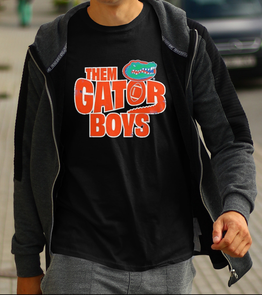 Them Gator Boys Florida Gators Football Distressed T-Shirt