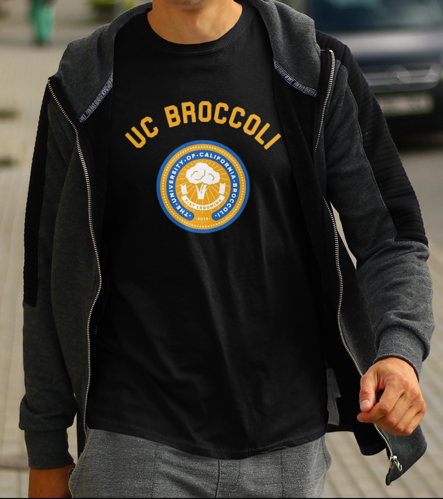 UC Broccoli The University Of California Broccoli Fiat Legumina 2013 Seal T-Shirt