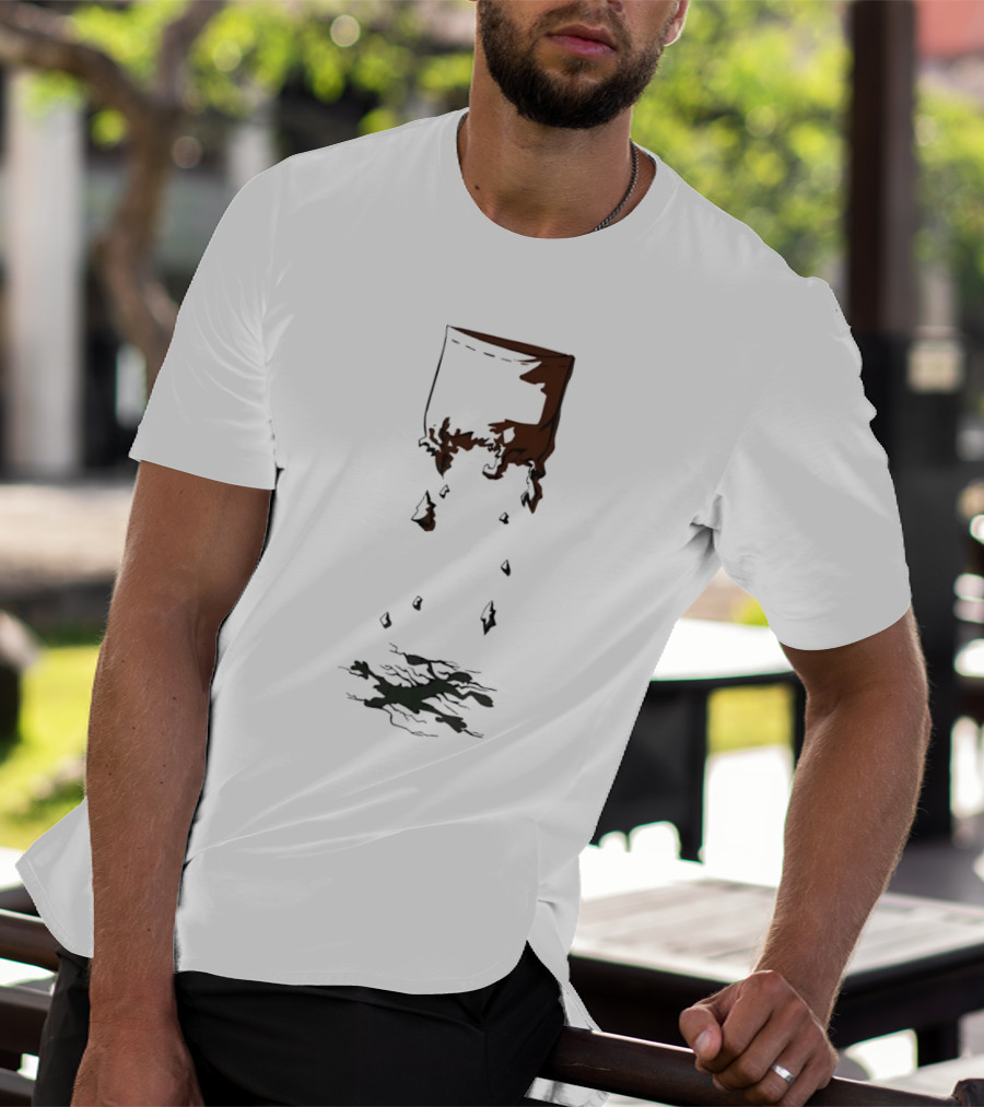 Calvin Falling From Pocket Parody Style Bill Watterson T-Shirt