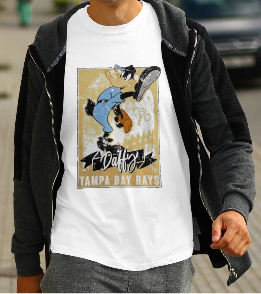 Daffy Duck Tampa Bay Rays Baseball TB T-Shirt