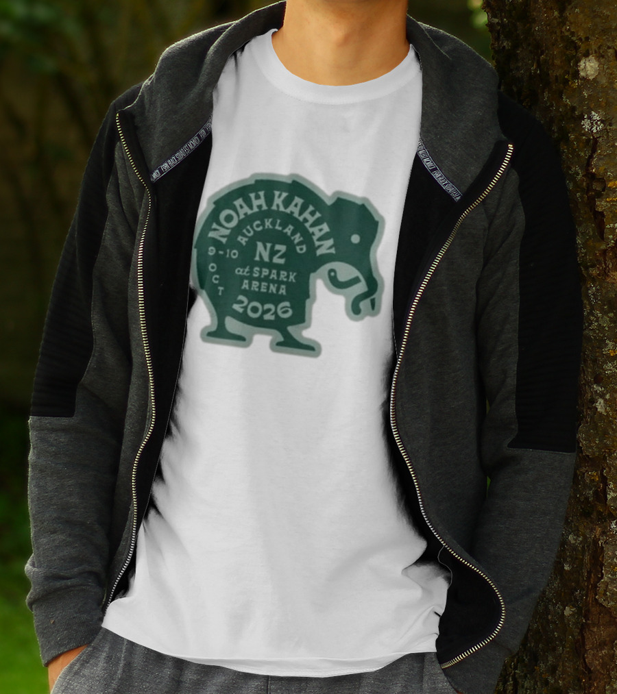 Noah Kahan Auckland NZ October 9 10 2026 Spark Arena Event T-Shirt