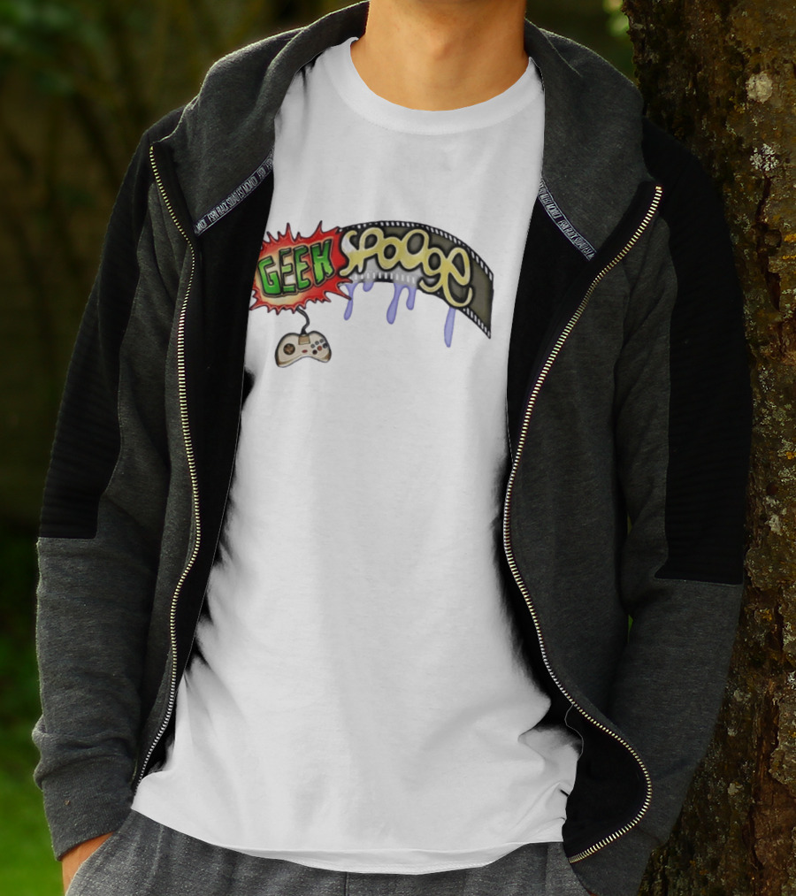 Geek Spooge Video Game Controller T-Shirt
