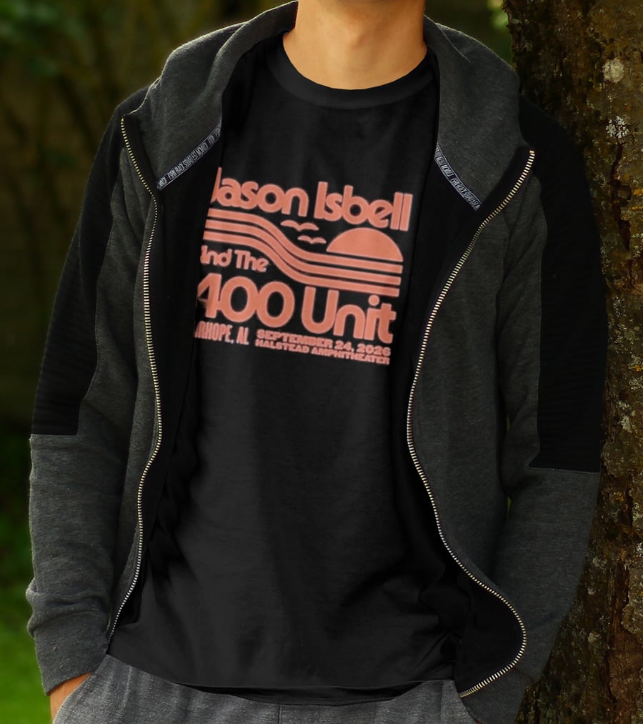 Jason Isbell And The 400 Unit Live Fairhope AL Halstead Amphitheater September 24 2026 T-Shirt