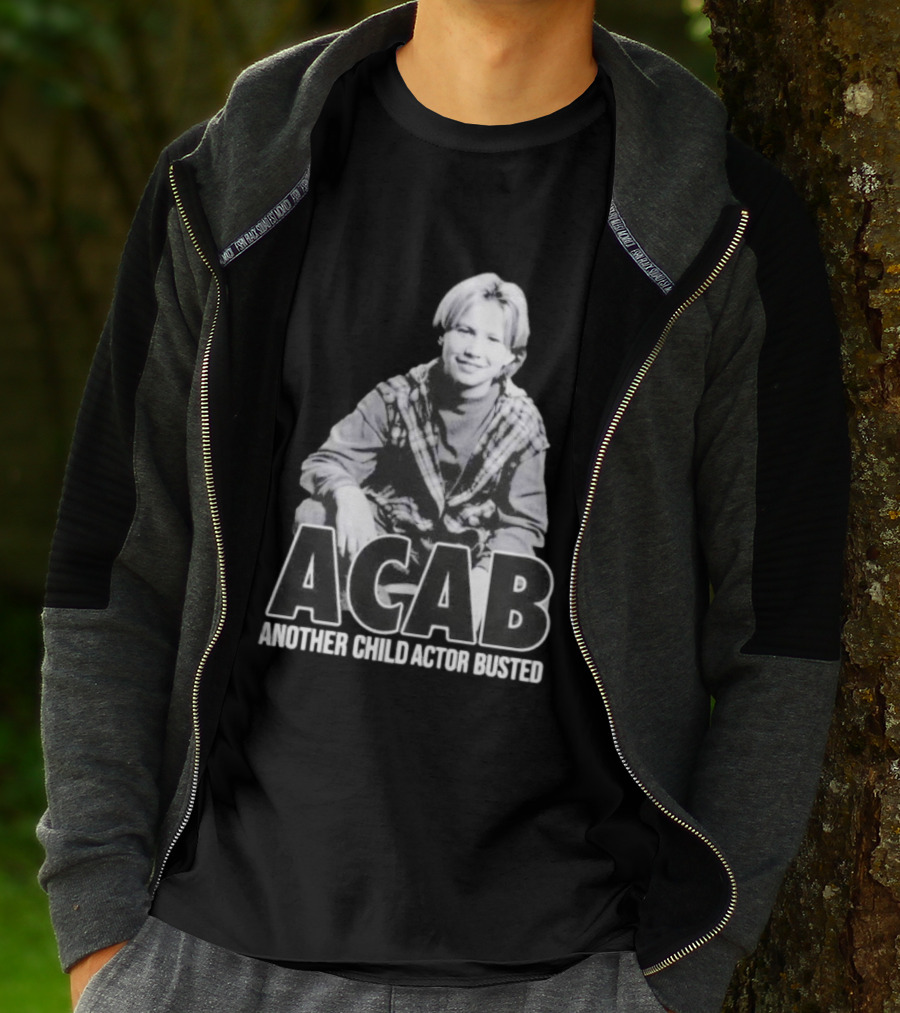 Jonathan Taylor Thomas ACAB Another Child Actor Busted T-Shirt