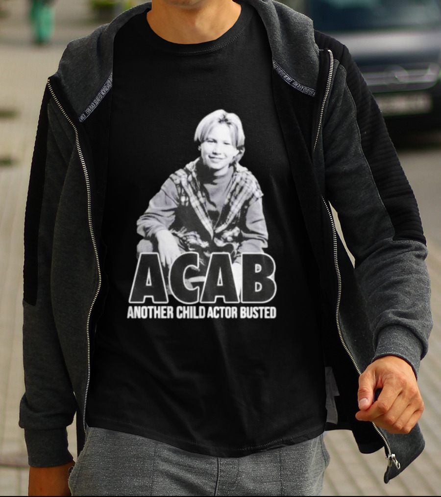 Jonathan Taylor Thomas ACAB Another Child Actor Busted T-Shirt