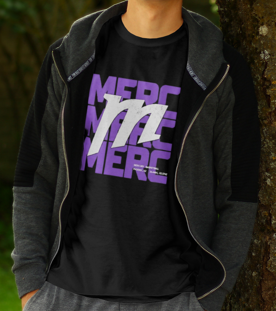 Phoenix Mercury X Factor MERC Basketball Team WNBA Arizona T-Shirt