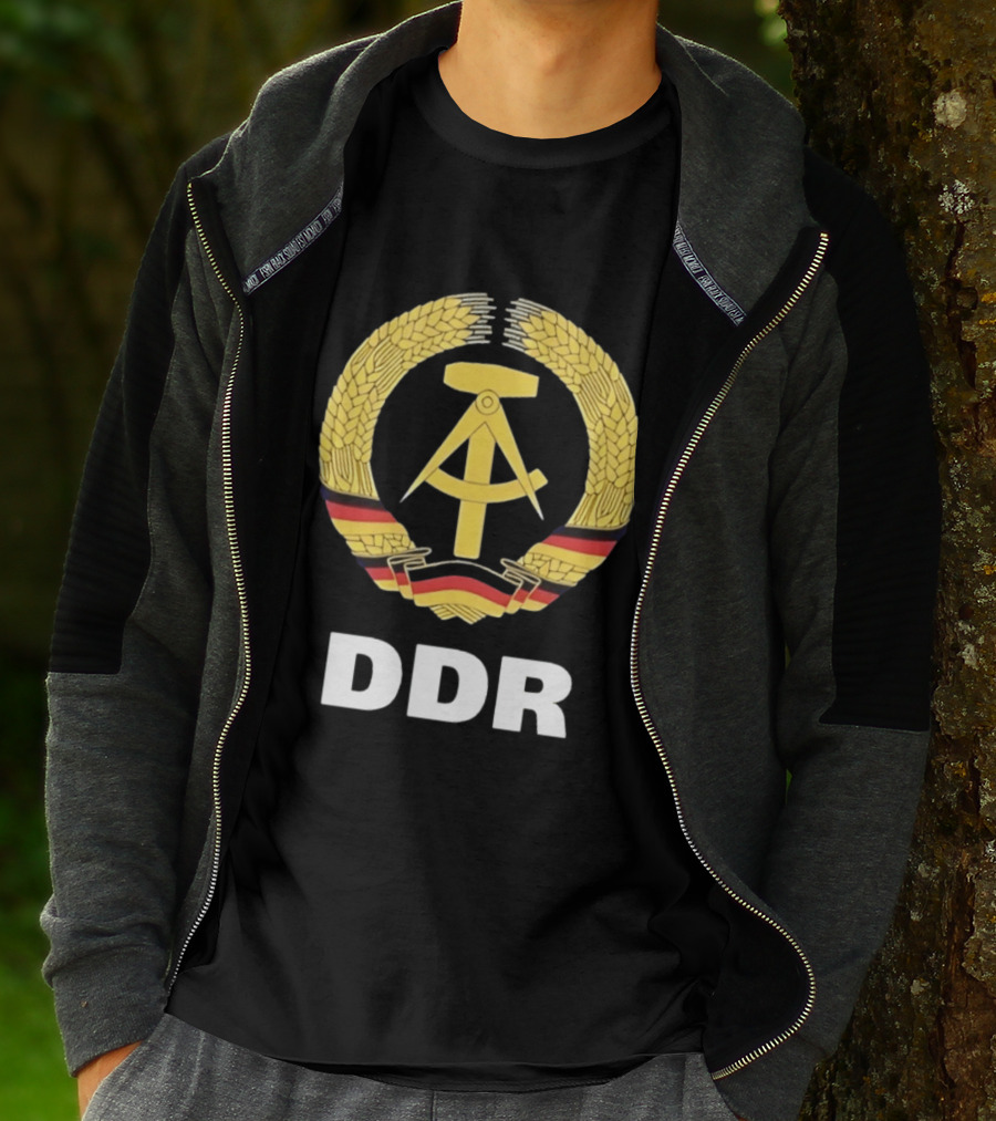 DDR German Democratic Republic Emblem East Germany T-Shirt
