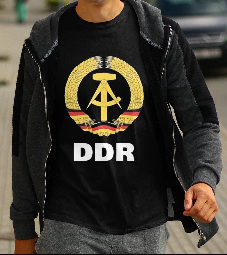 DDR German Democratic Republic Emblem East Germany T-Shirt