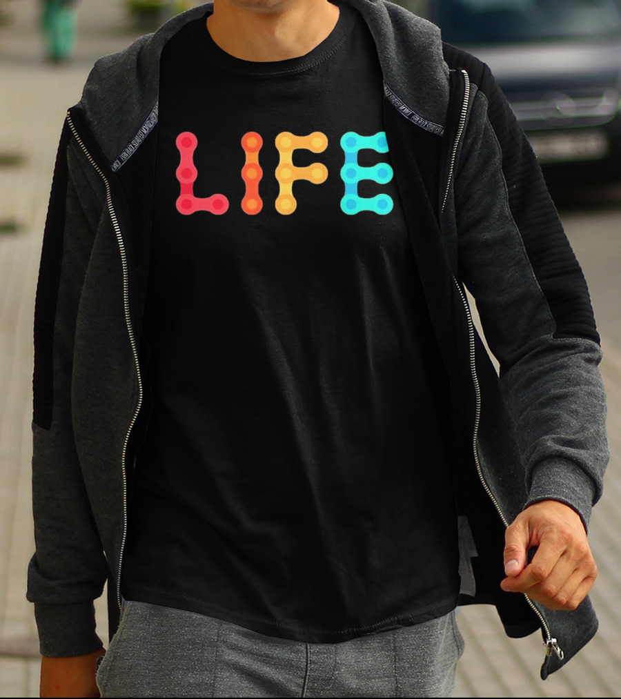 Life Bicycle Chain Cycling Bike Parts T-Shirt