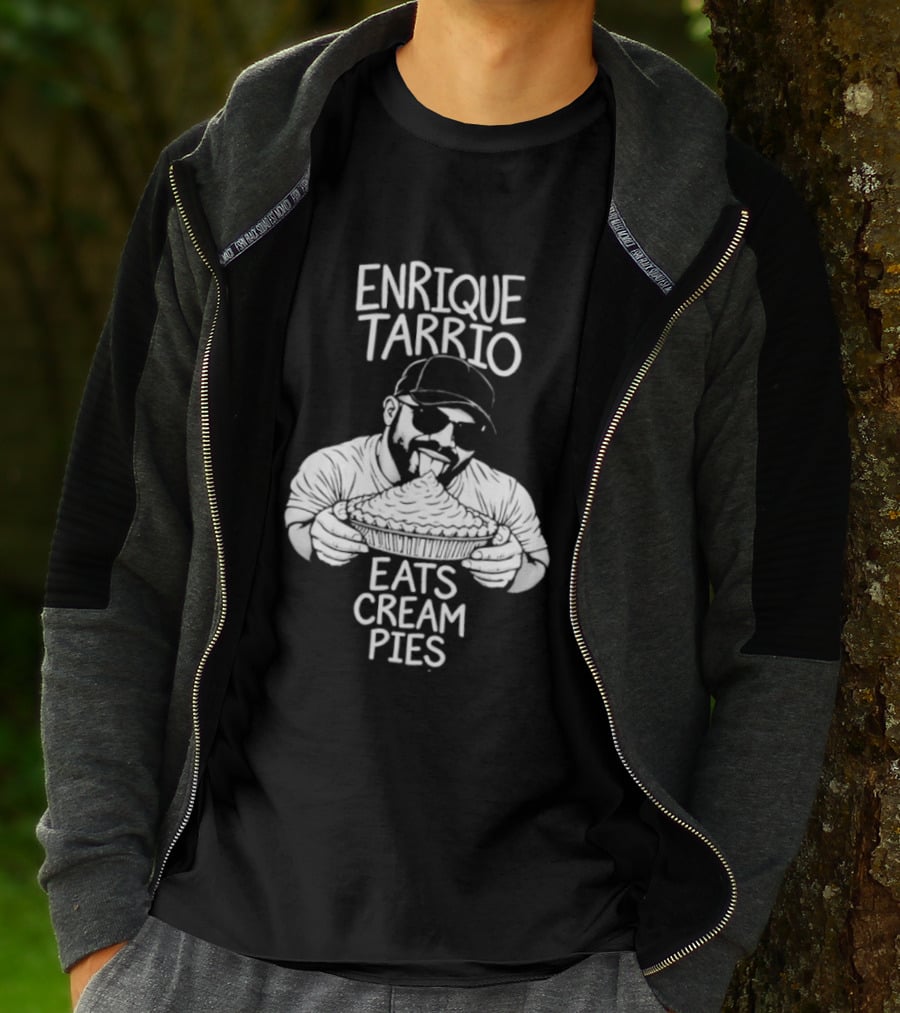 Enrique Tarrio Eats Cream Pies Satire T-Shirt