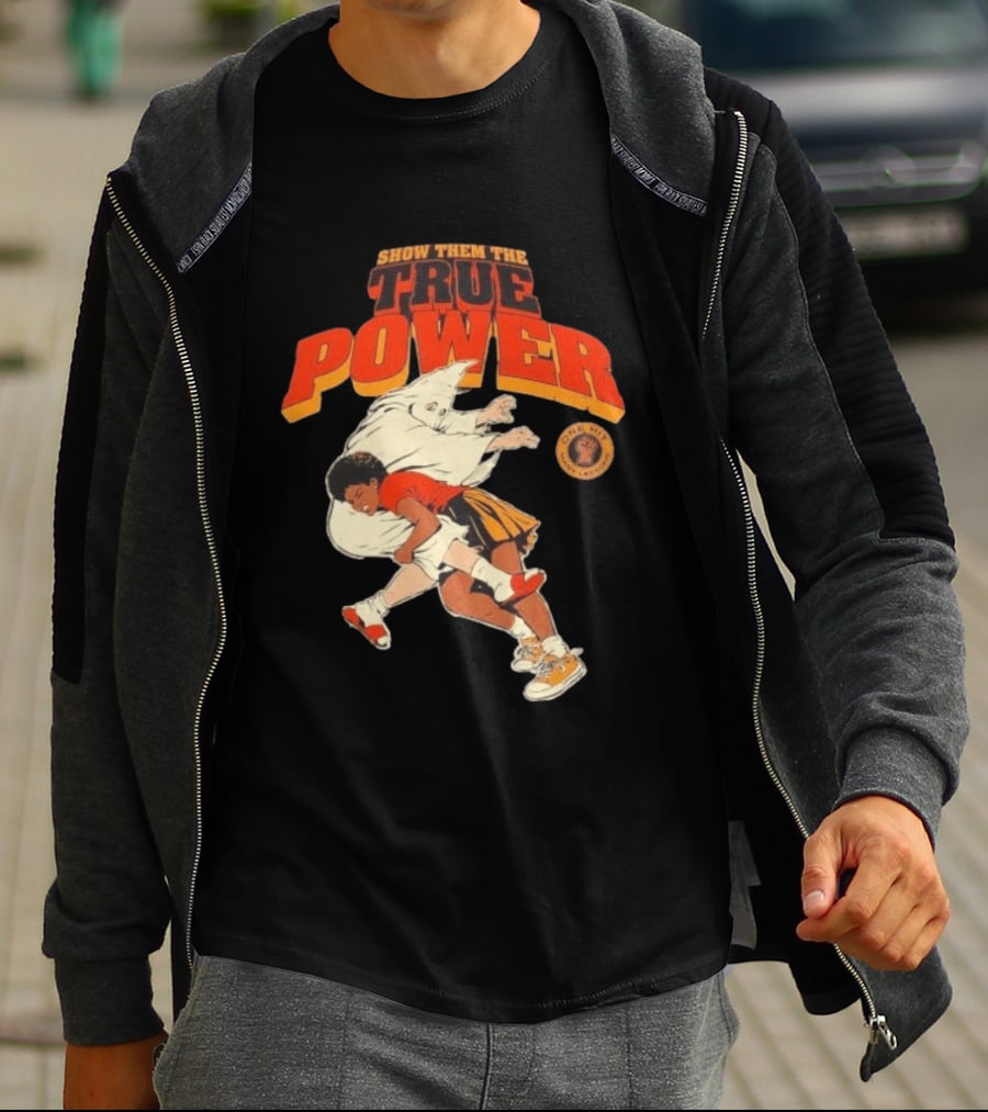 Show Them The True Power One Hit Many Lessons Basketball Spirit T-Shirt