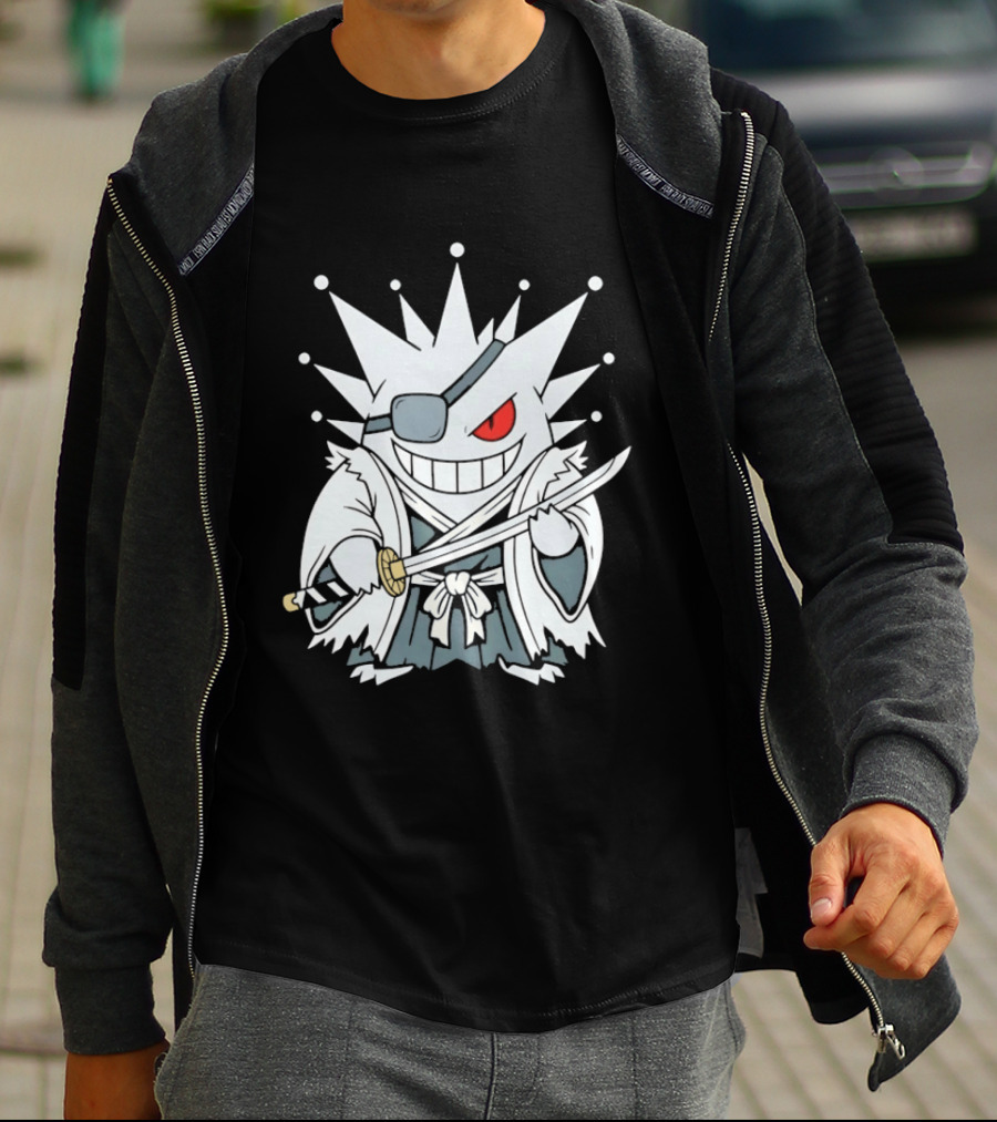 Gengar Samurai Warrior Katana Pokémon Ninja T-Shirt