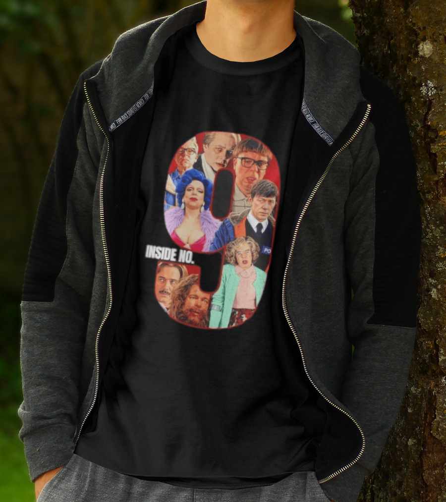 Inside No 9 TV Series Collage Reece Shearsmith Character Compilation T-Shirt