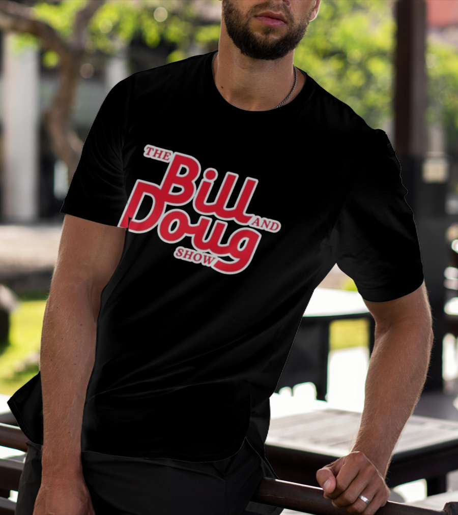 Ohio State Buckeyes The Bill And Doug Show Red Lettering T-Shirt